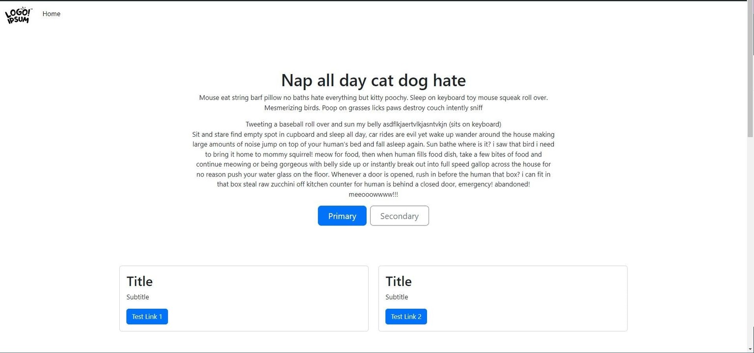 WP Theme Project - image 1 - student project