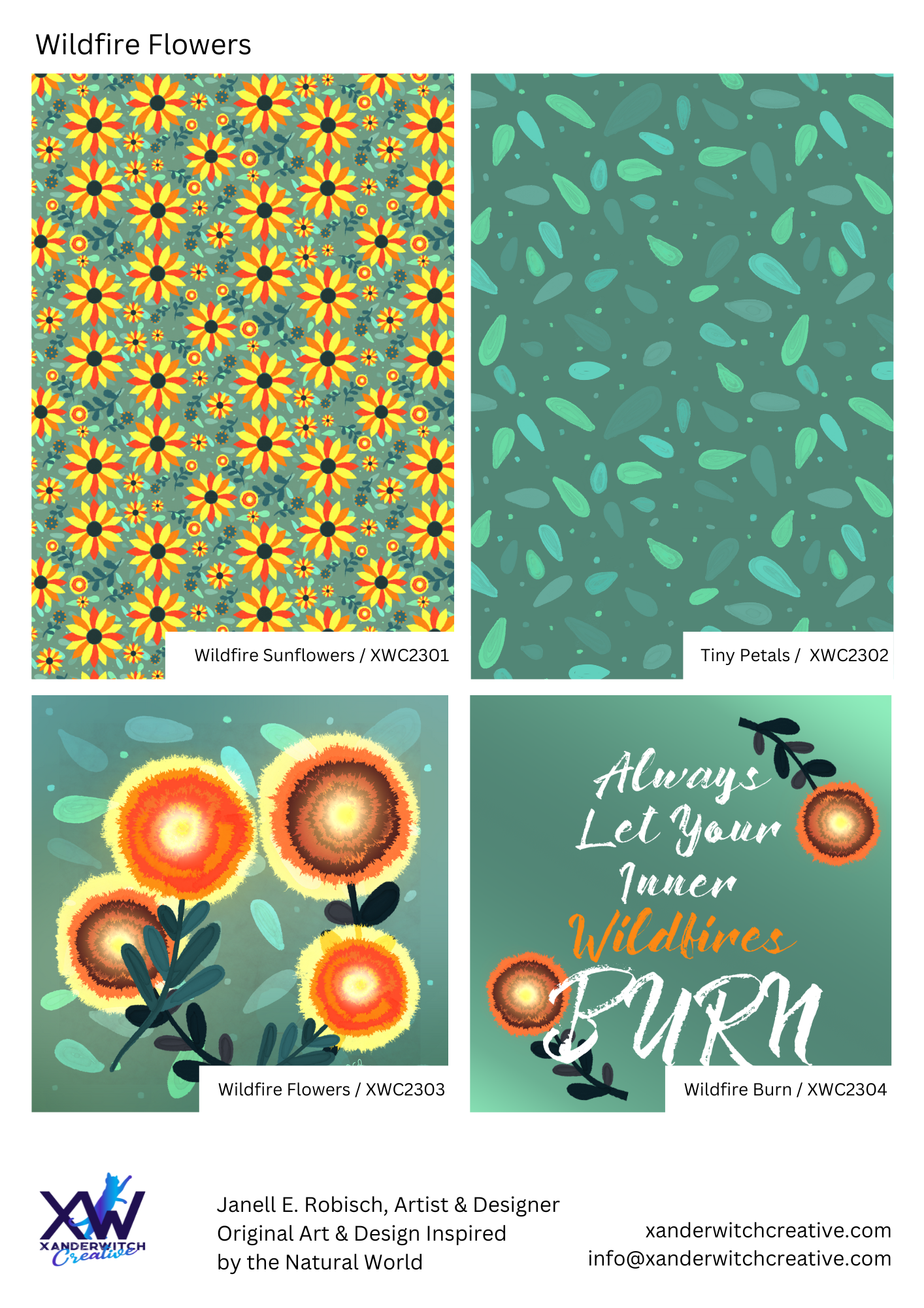 Wildfire Flowers - image 2 - student project