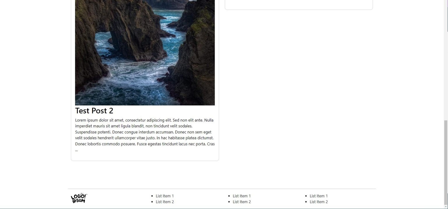 WP Theme Project - image 3 - student project