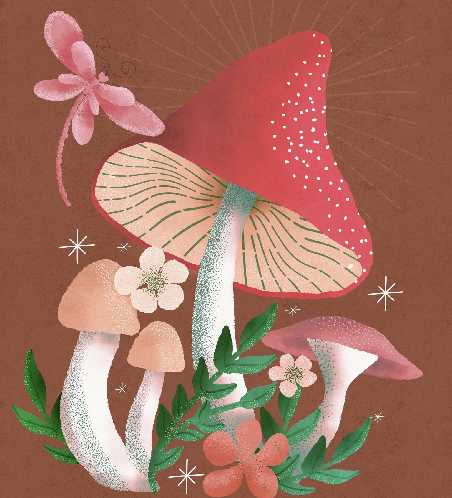 Shrooms and blooms - image 1 - student project
