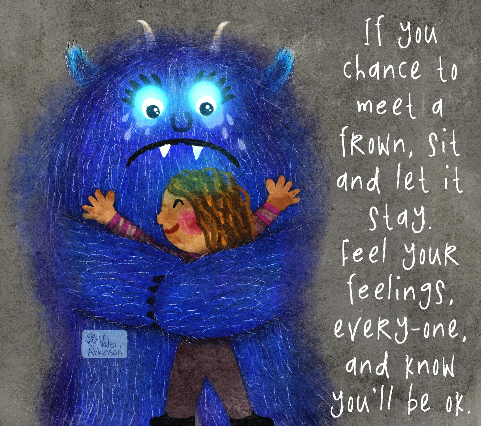 Frown Monster - image 1 - student project