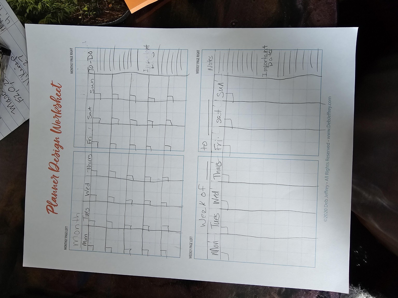 Planner - image 3 - student project