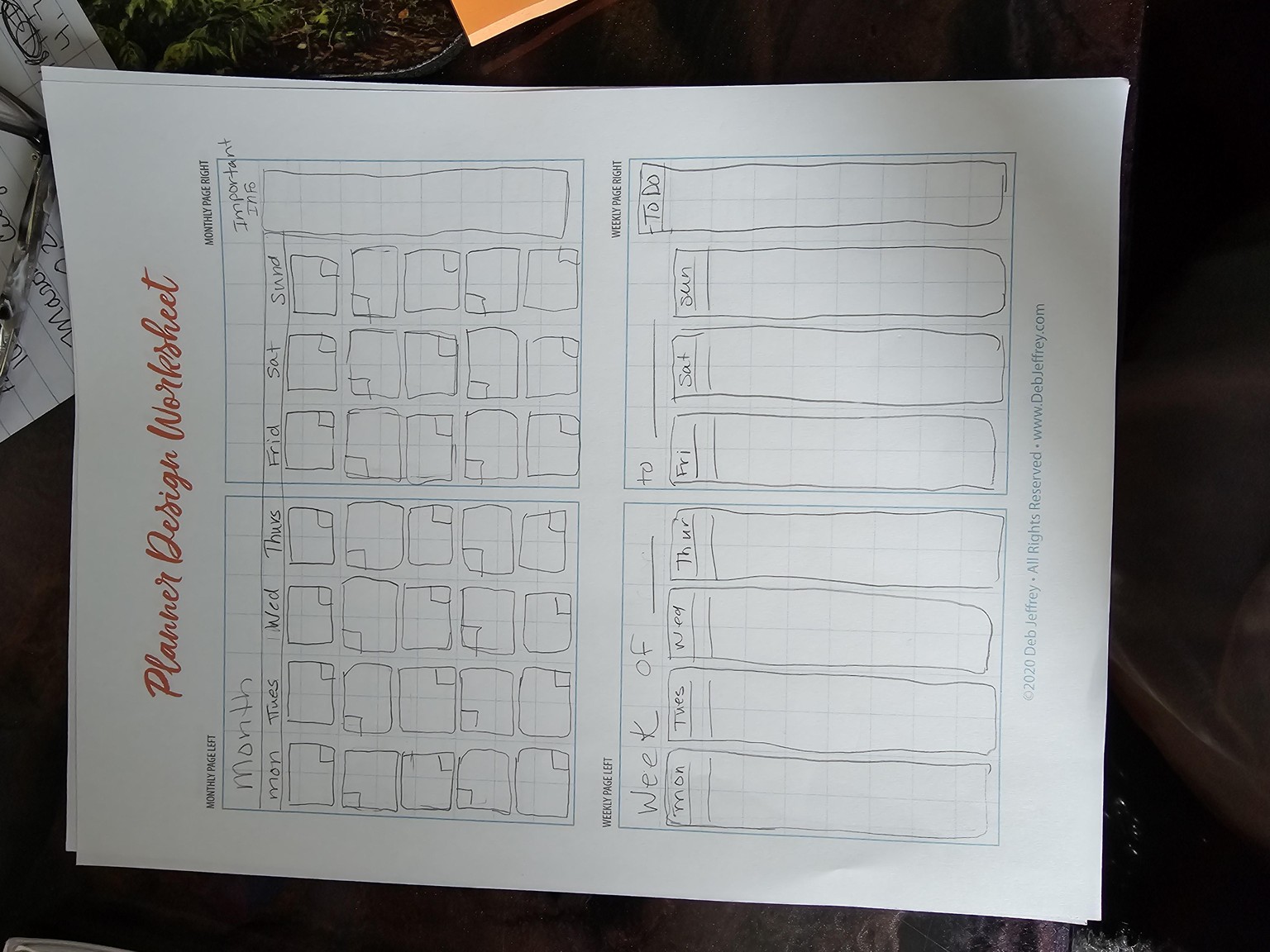 Planner - image 2 - student project