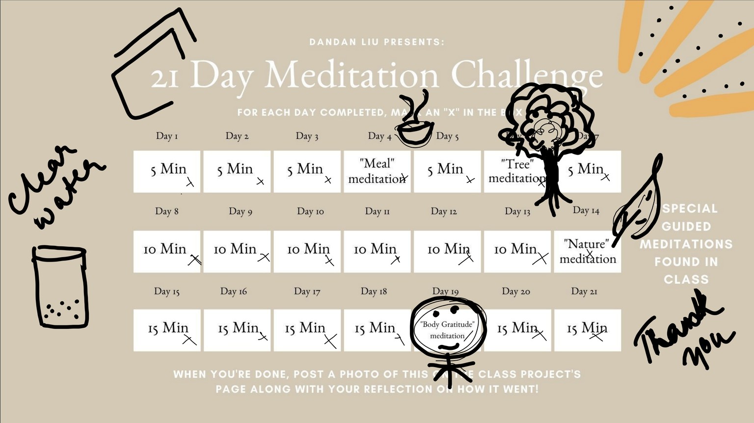 My reflections on Meditation 101 - image 1 - student project