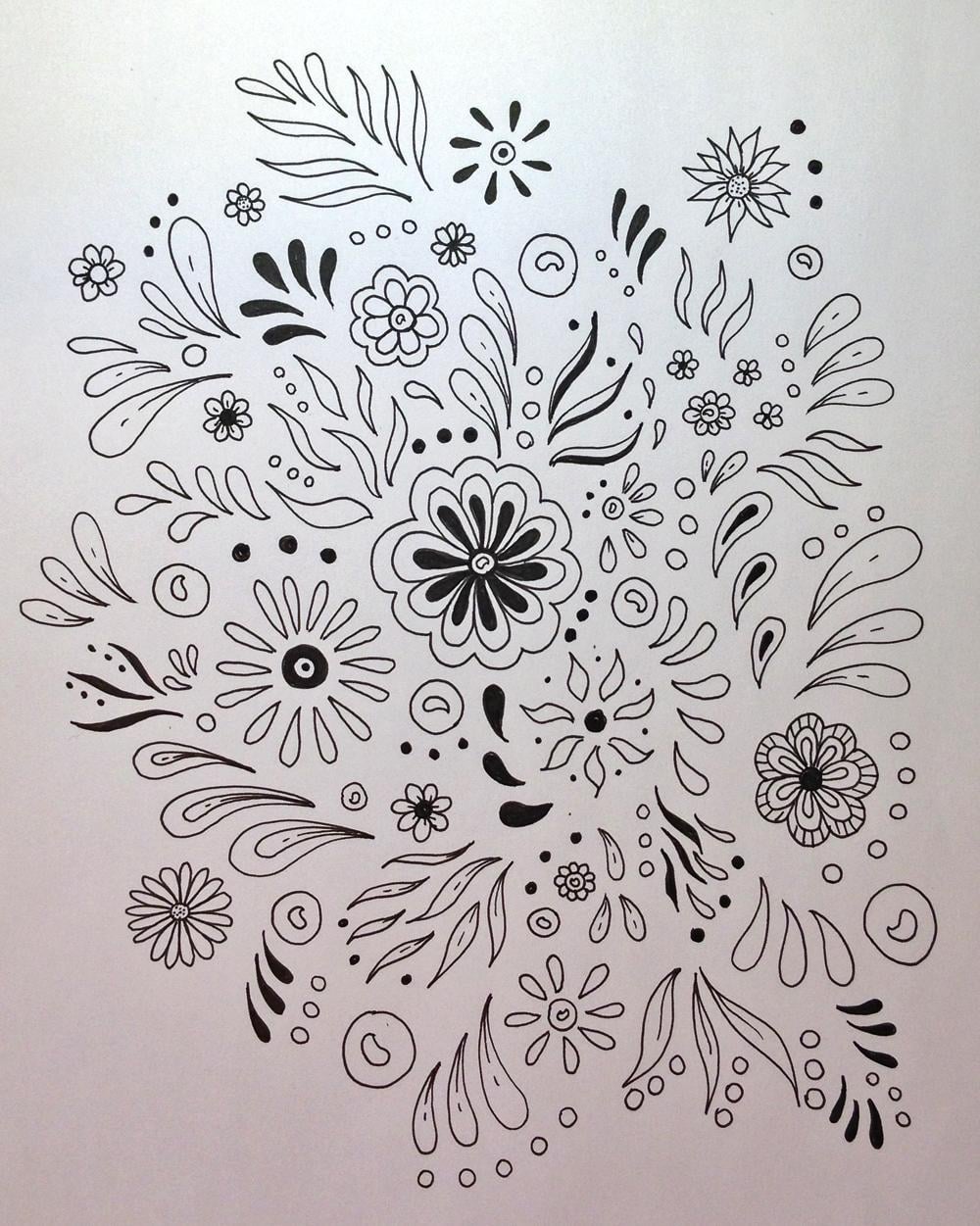 Sample of Page Fill and Mandala Stages - image 1 - student project