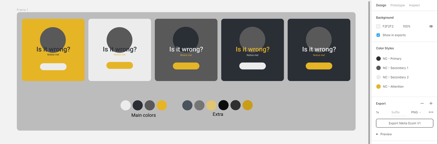 Figma UI UX Design Essentials - It should be fun - image 6 - student project