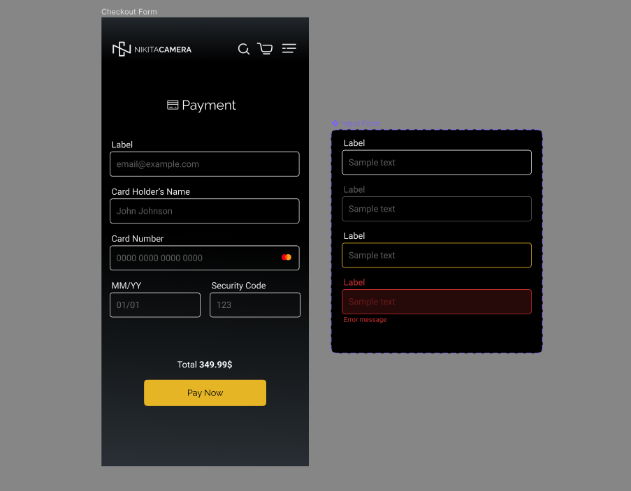 Figma UI UX Design Essentials - It should be fun - image 19 - student project