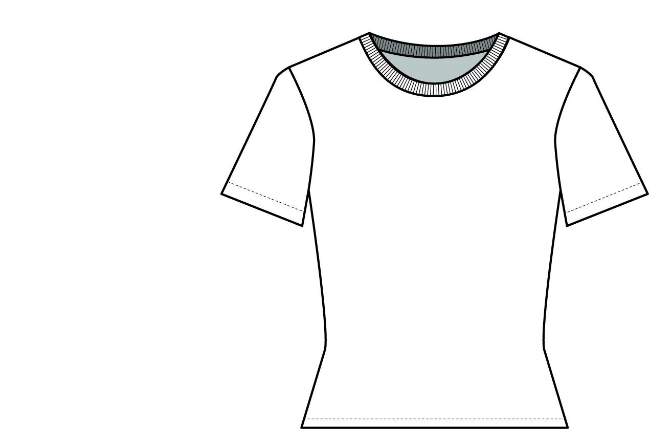 T-shirt Flat - image 1 - student project