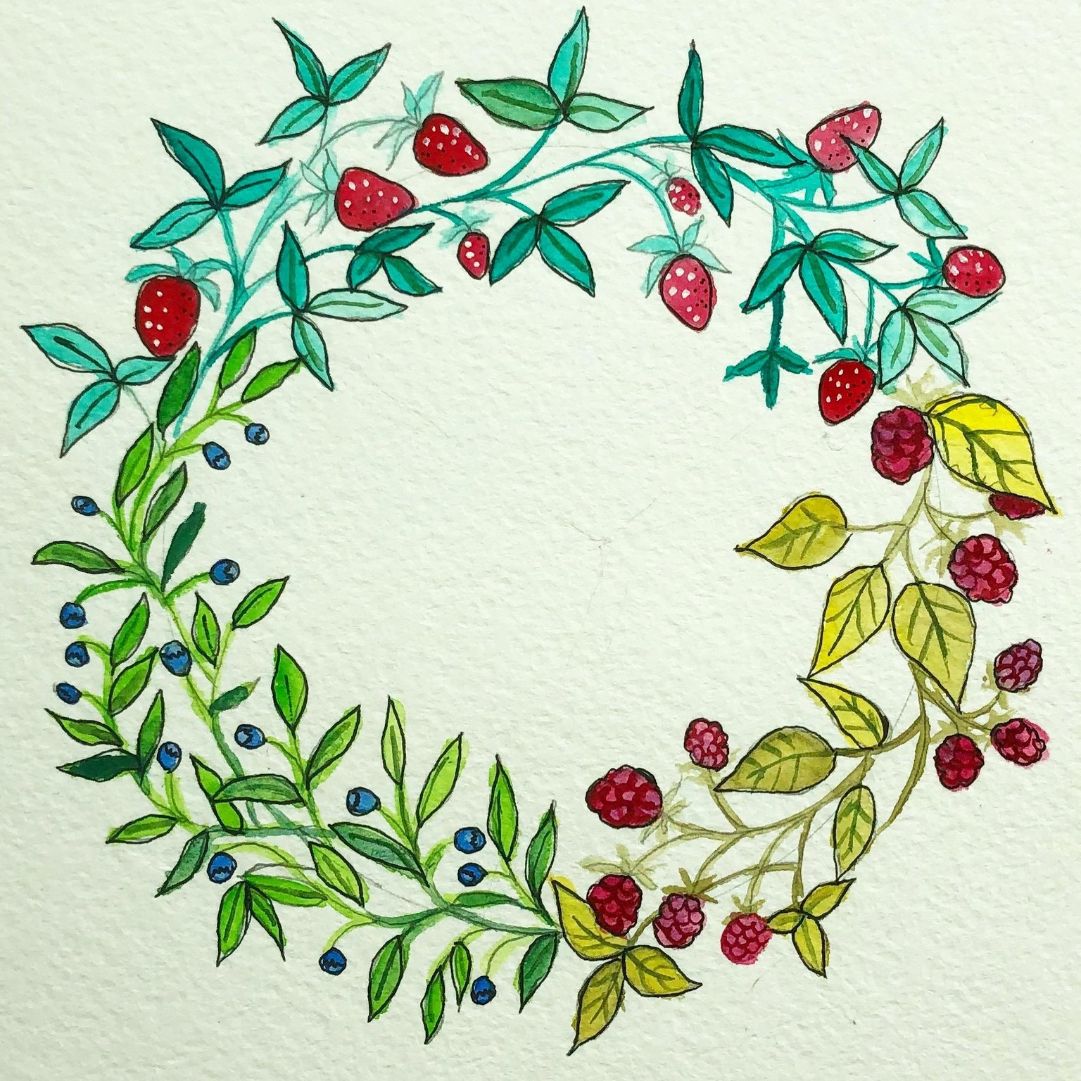Watercolor and Ink - image 1 - student project