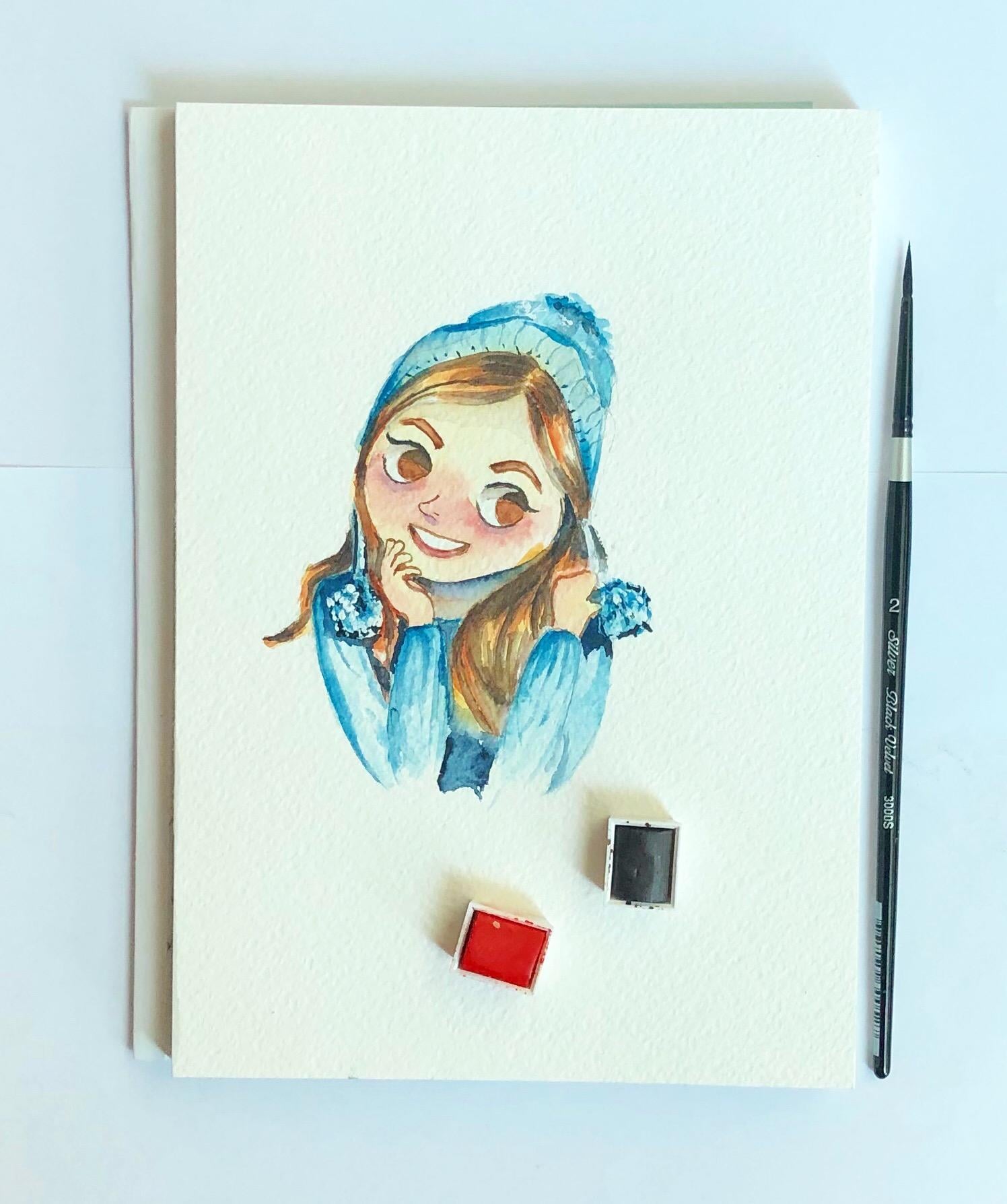 Watercolor Avatar - image 1 - student project