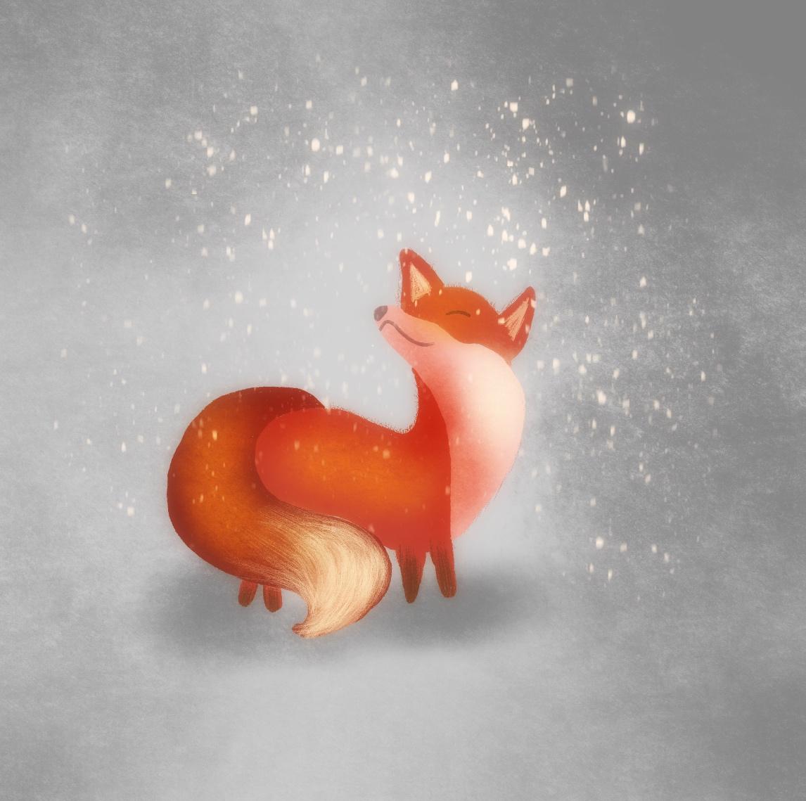 Fox illustration - image 1 - student project