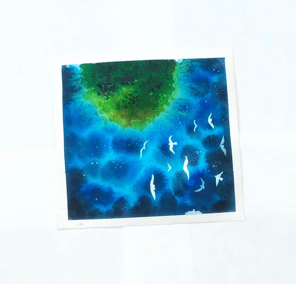 Painting birds - image 1 - student project
