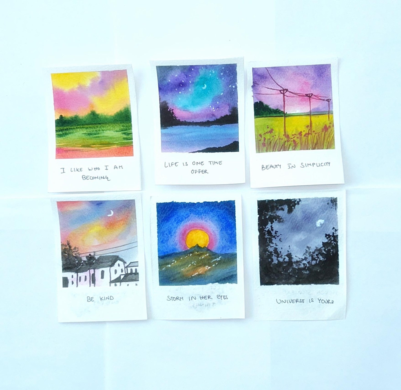 30 days of self reflection with watercolors - image 5 - student project