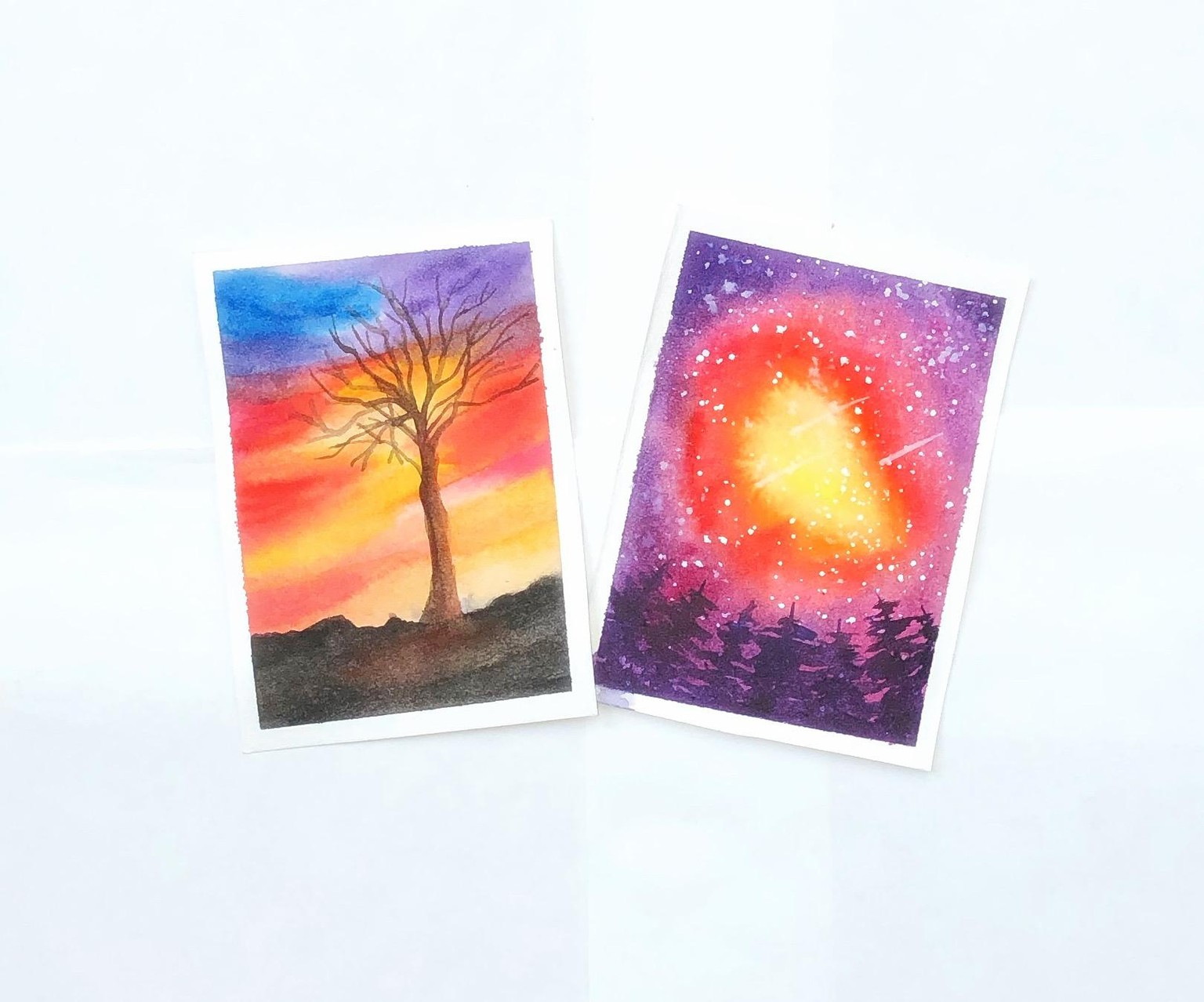 Rewetting in watercolor - image 1 - student project