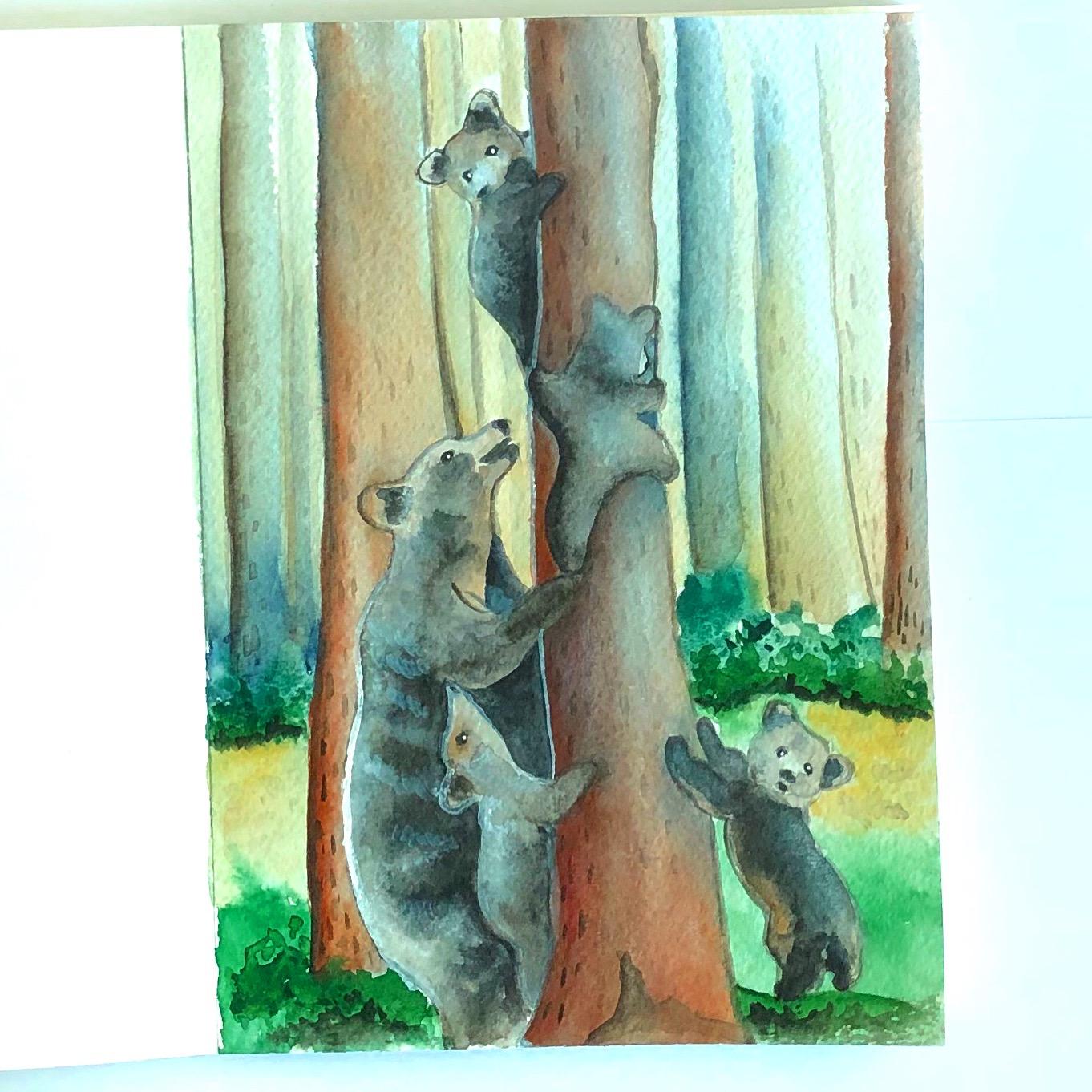 #inkinganimals prompts - image 2 - student project