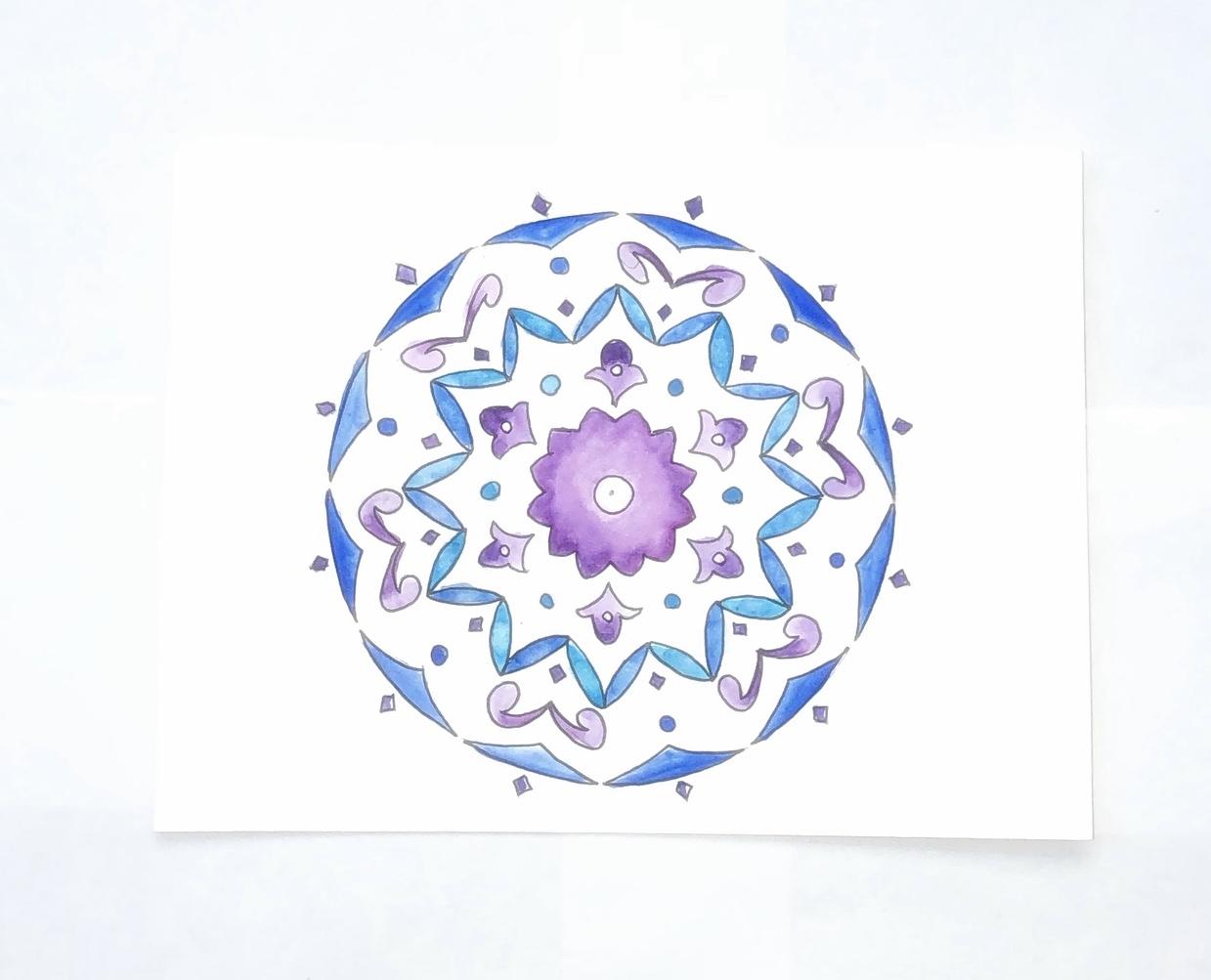 Motif mandala - image 1 - student project