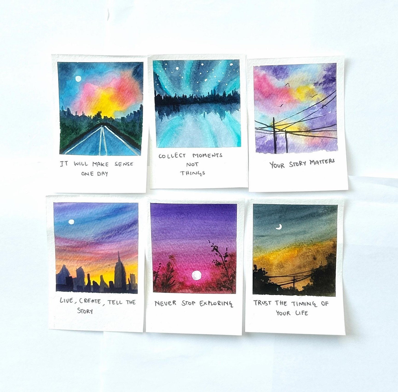 30 days of self reflection with watercolors - image 3 - student project
