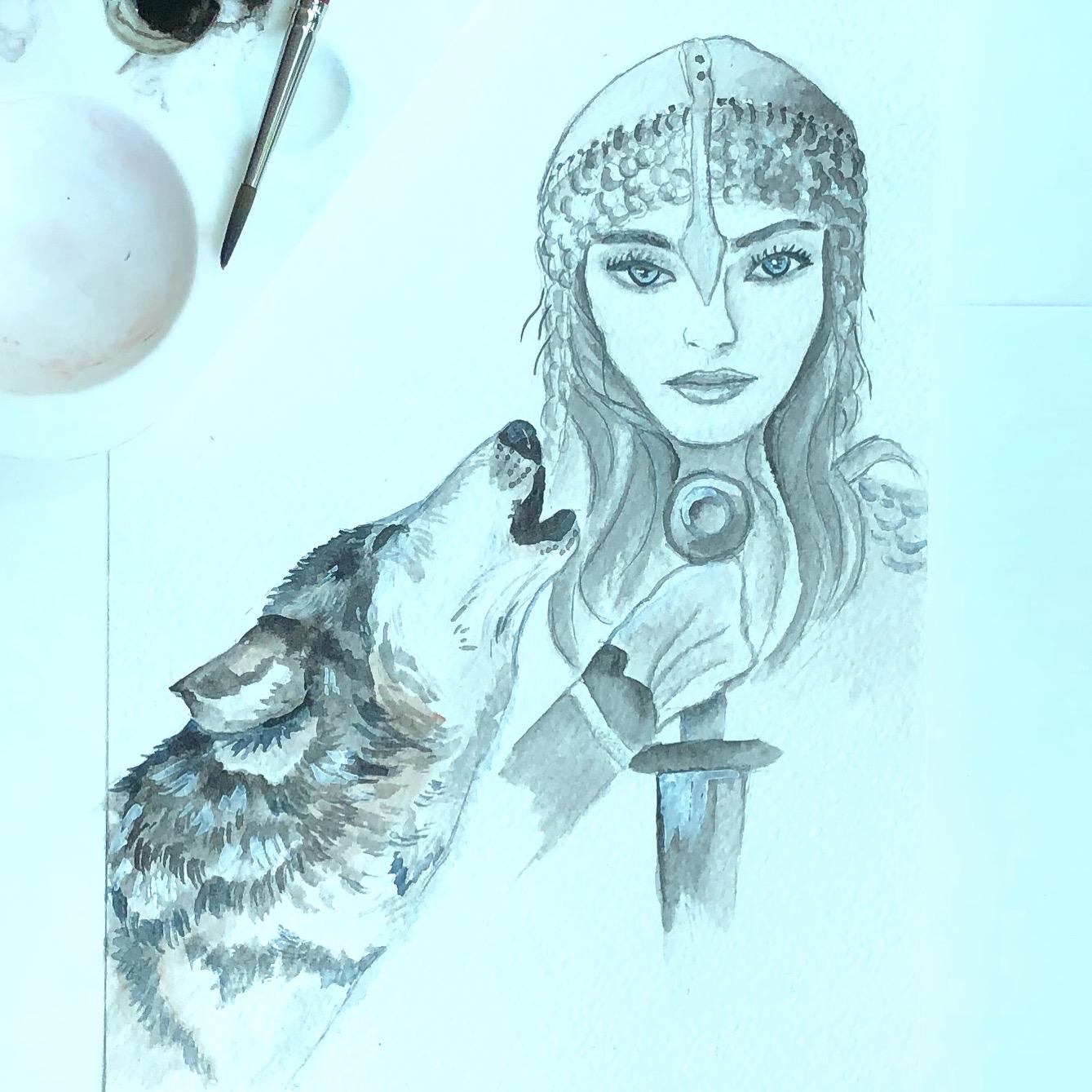 #inkinganimals prompts - image 5 - student project