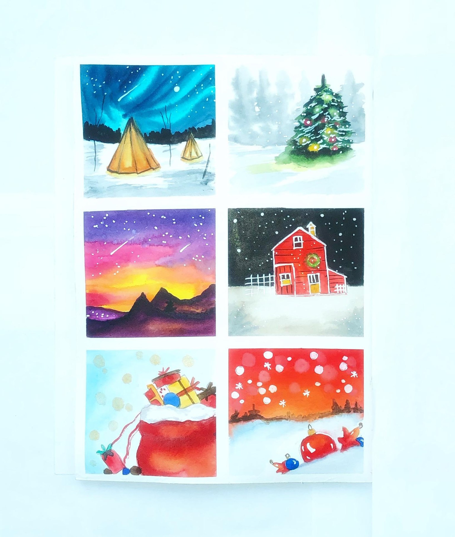 Watercolor winter - image 4 - student project