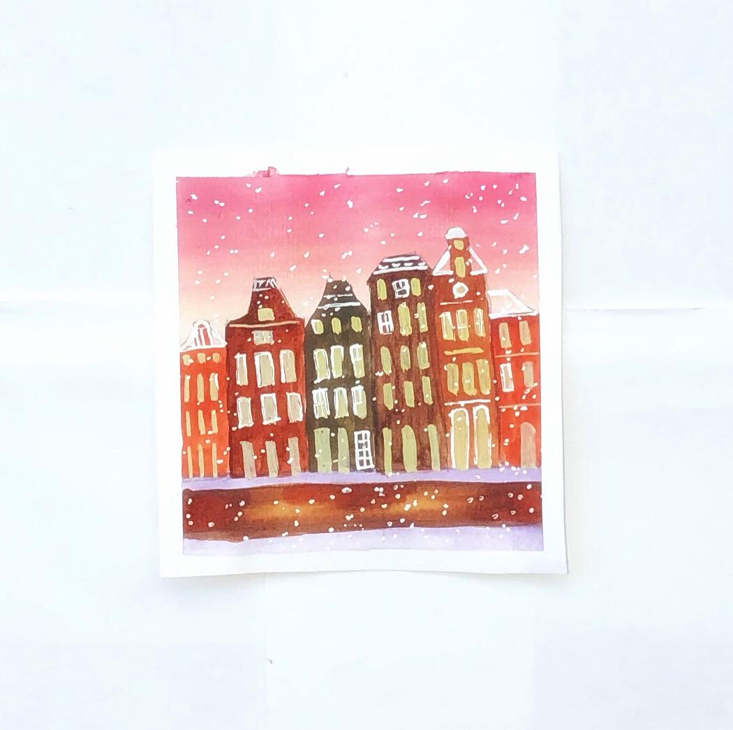 Snowy Amsterdam - image 1 - student project