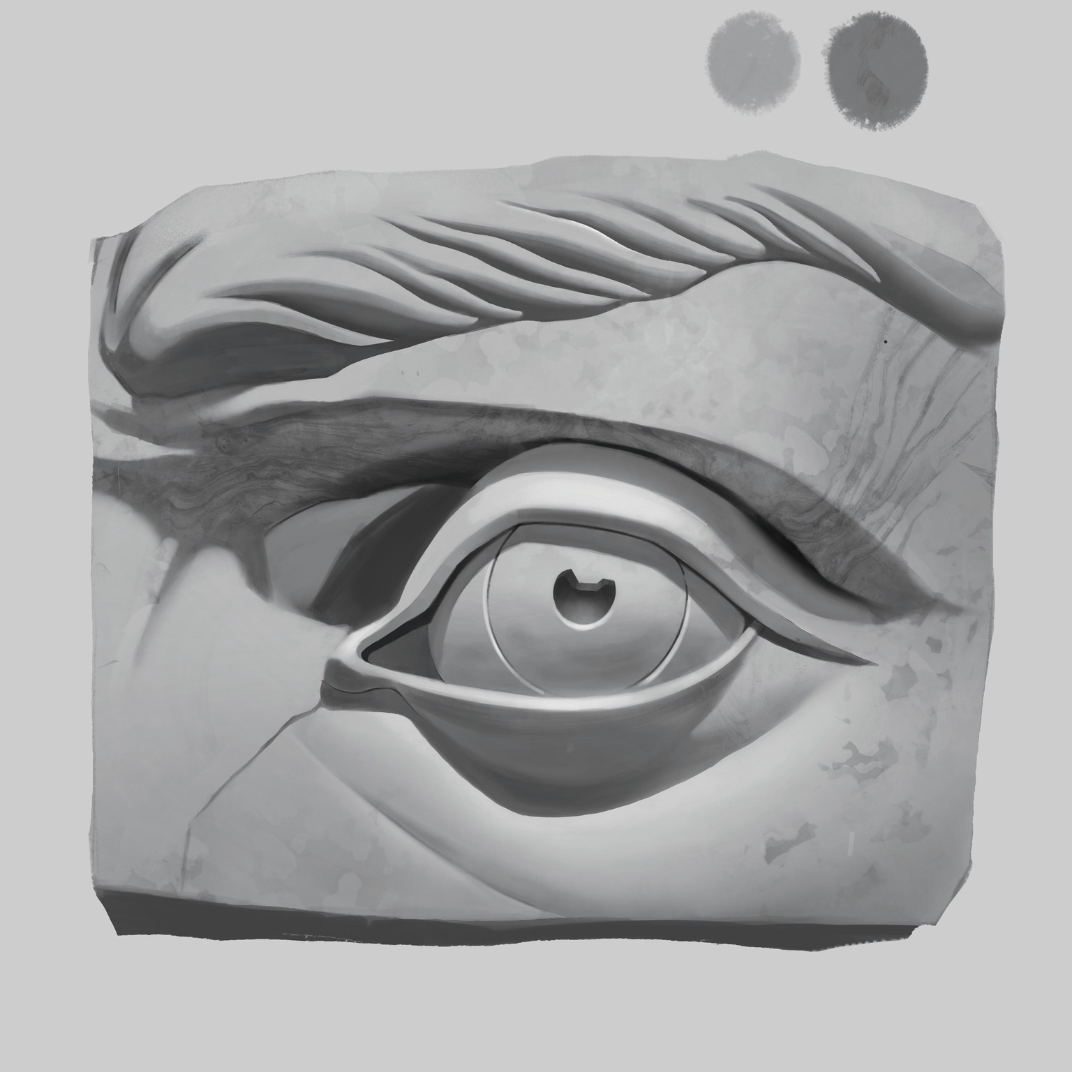 Sculpture's eye - image 1 - student project