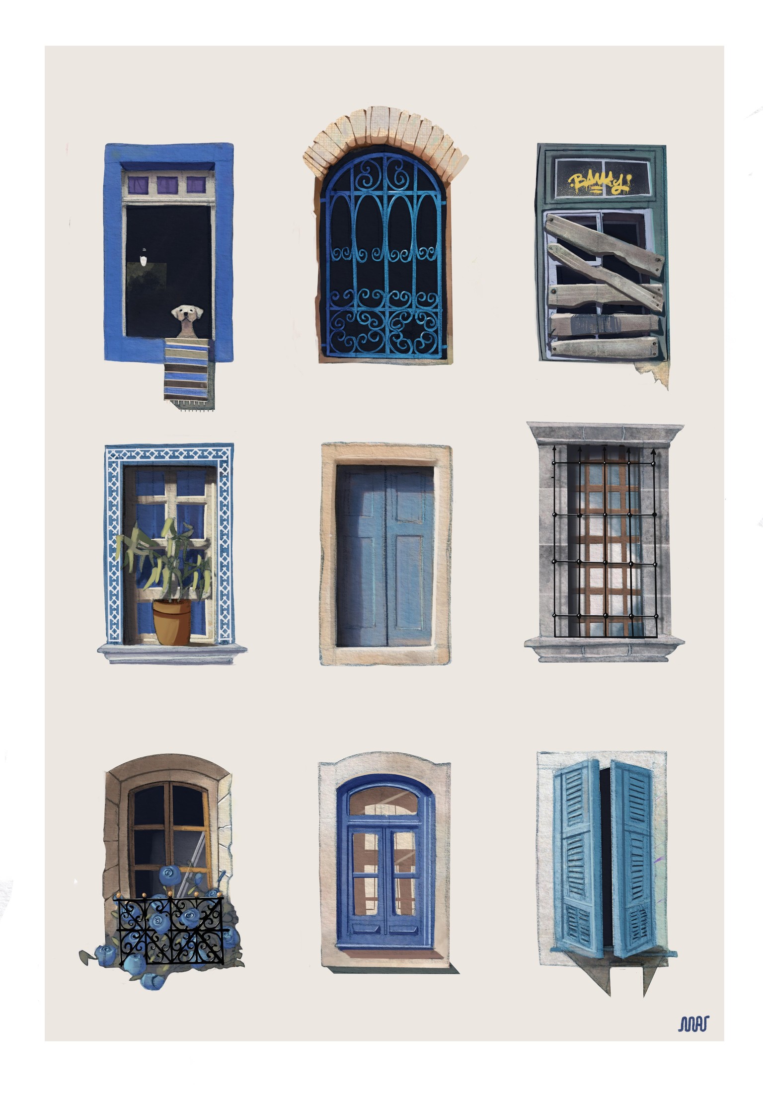 Windows and Walls - image 1 - student project