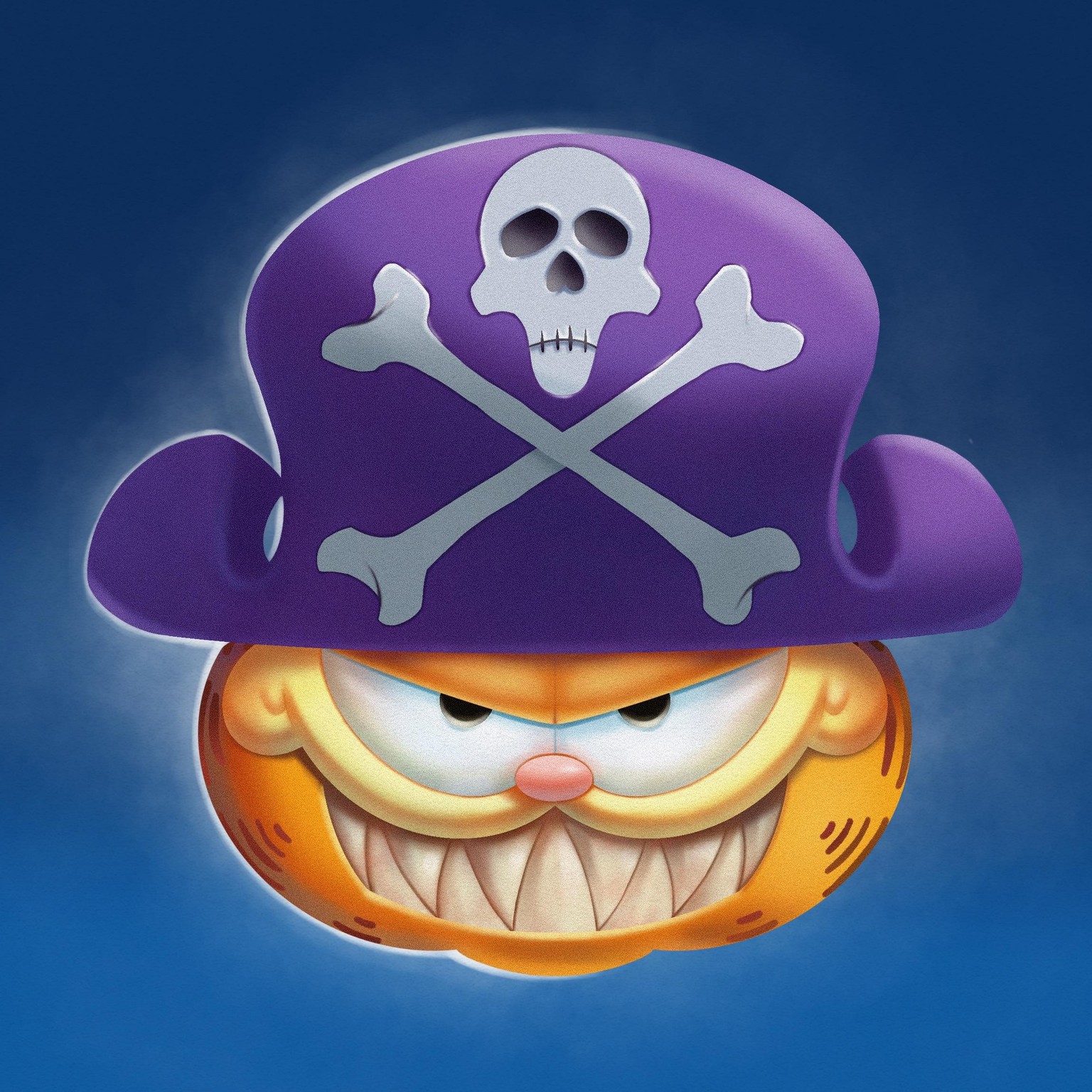 Halloween Garfield - image 1 - student project