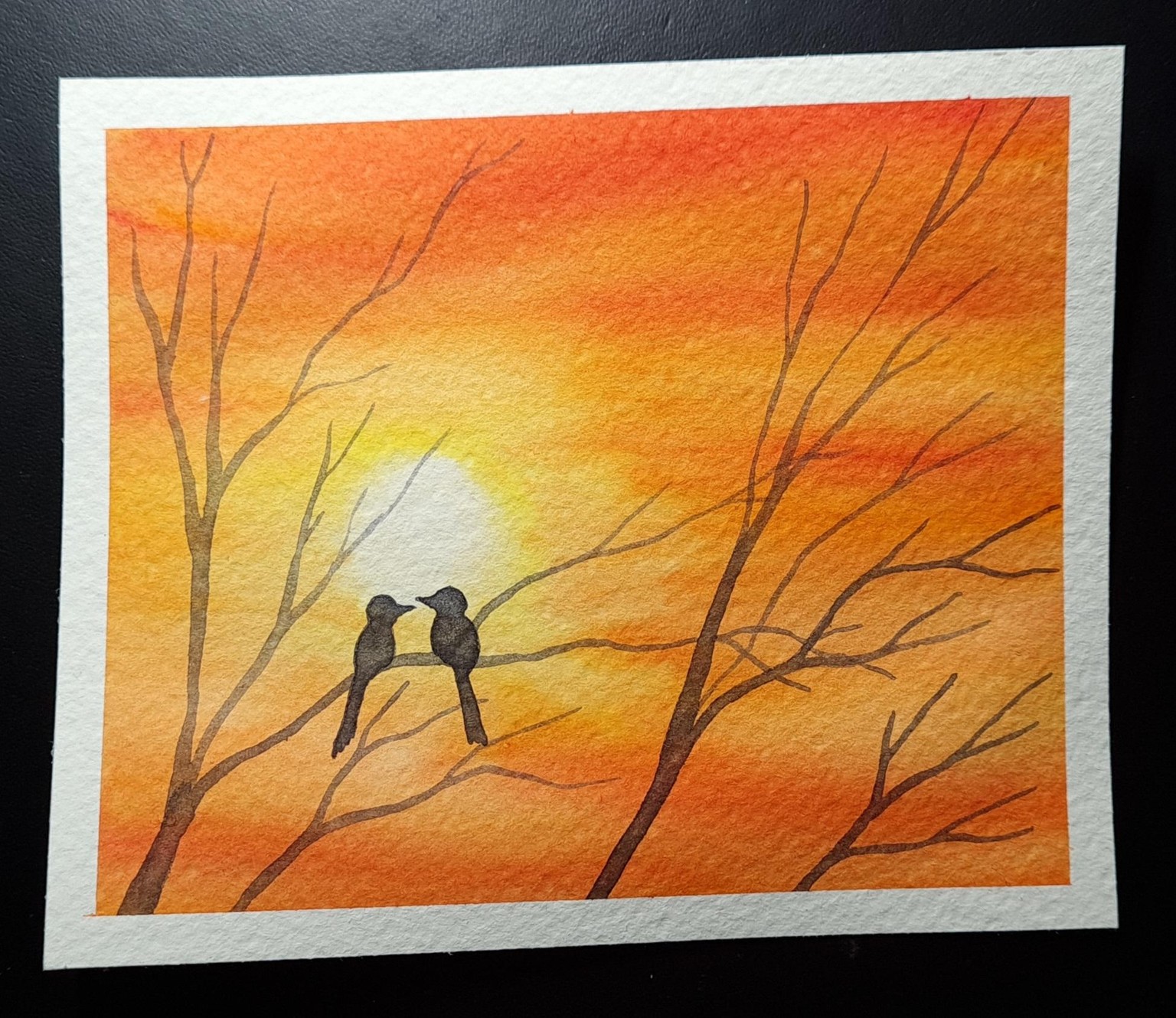 Watercolor Silhouettes - 8 of 10 completed - image 5 - student project