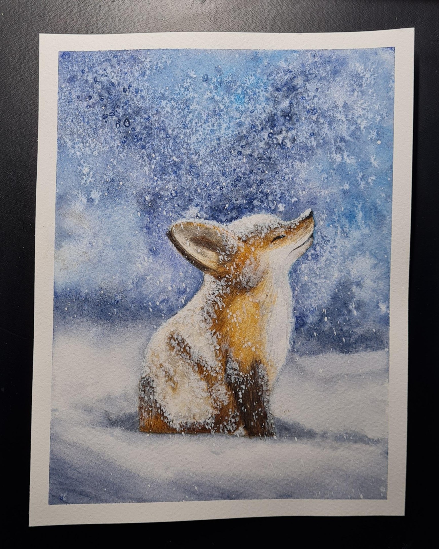 Cute Snowy Fox - image 1 - student project