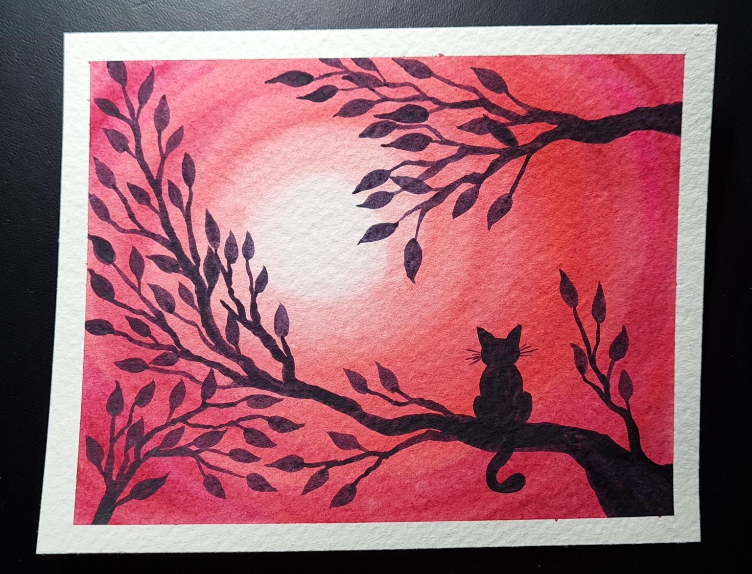 Watercolor Silhouettes - 8 of 10 completed - image 3 - student project