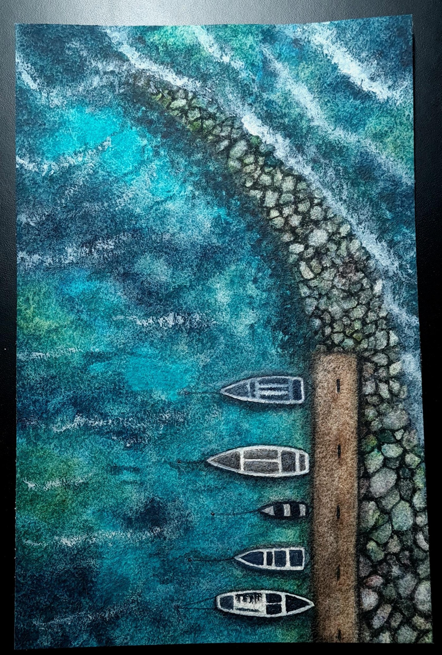 Aerial Seascapes - 1 of 6 done - image 1 - student project