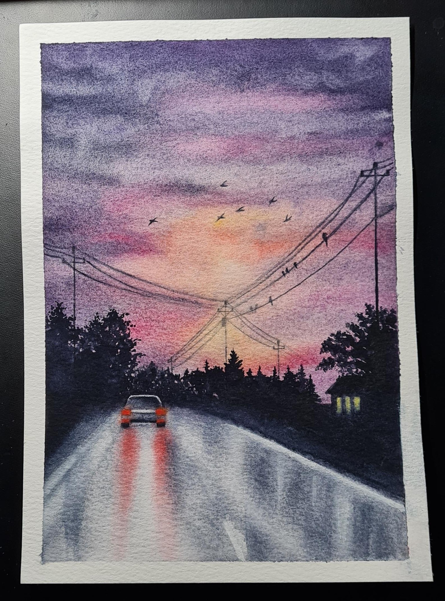 Rainy Cityscene - image 1 - student project