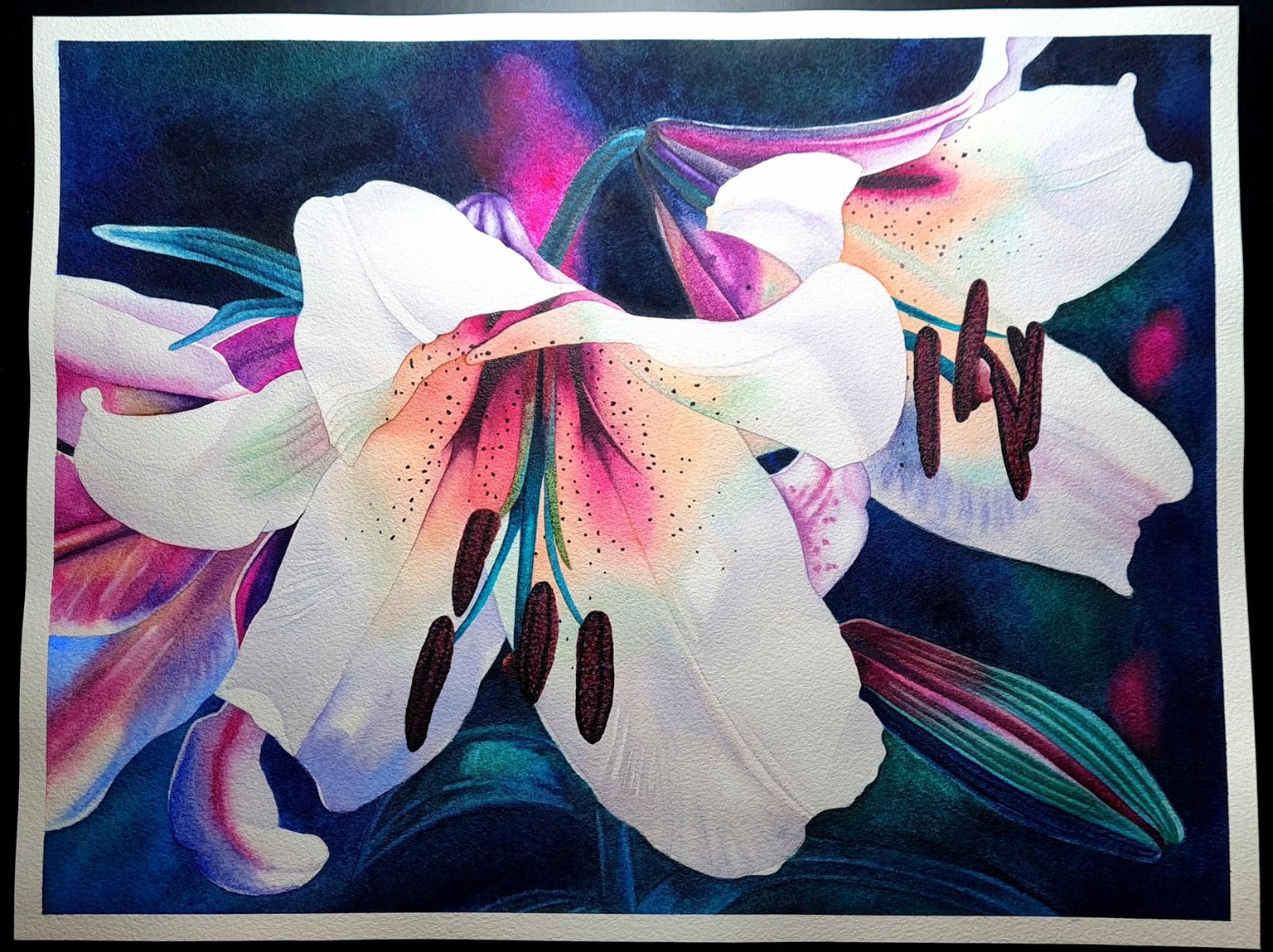 Painting Lilies - image 2 - student project