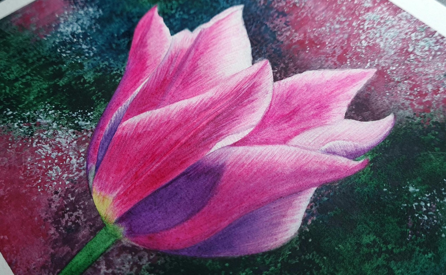Watercolor Floral - image 2 - student project