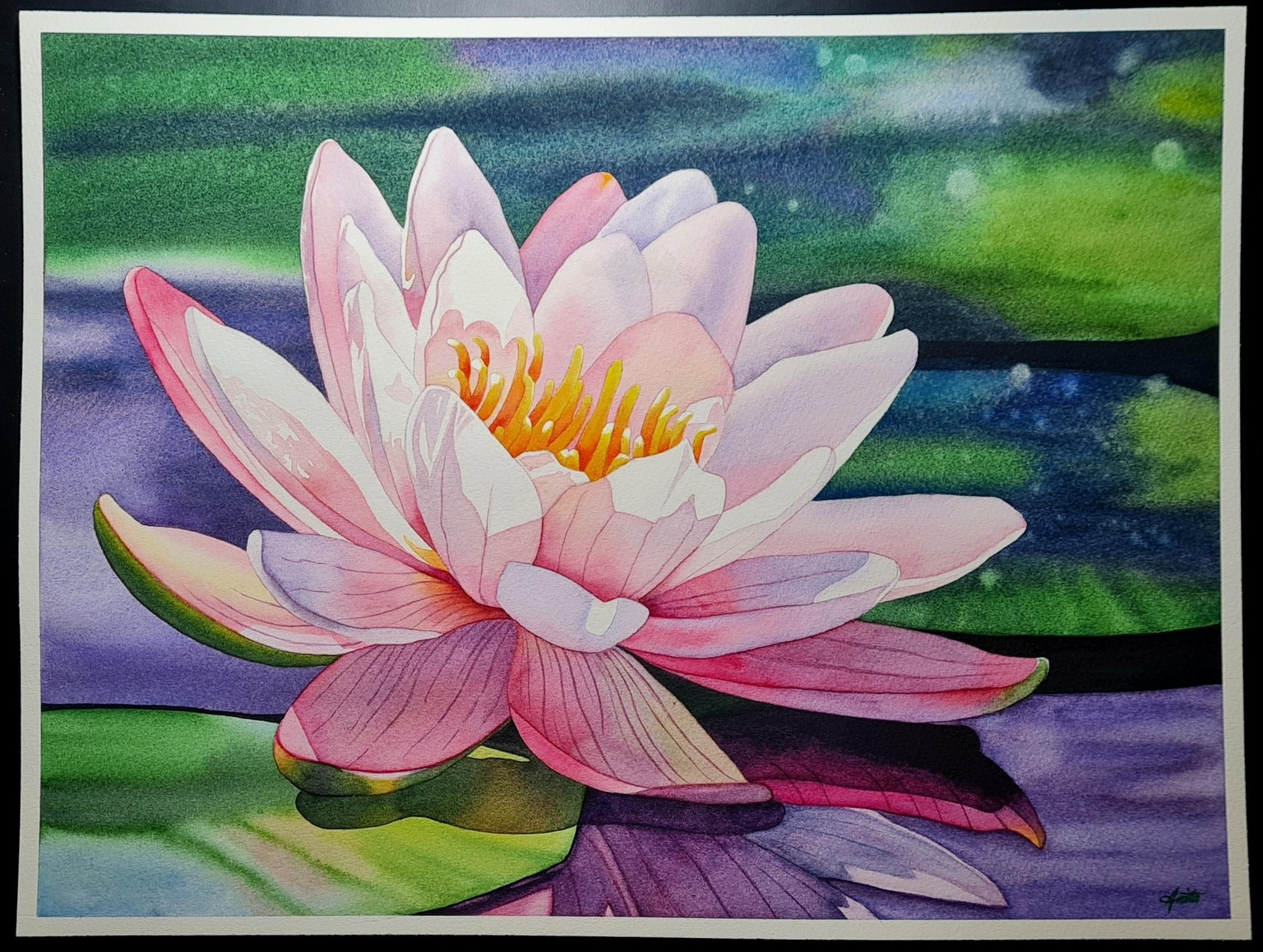 Water Lily - My 200th SkillShare Class! - image 1 - student project