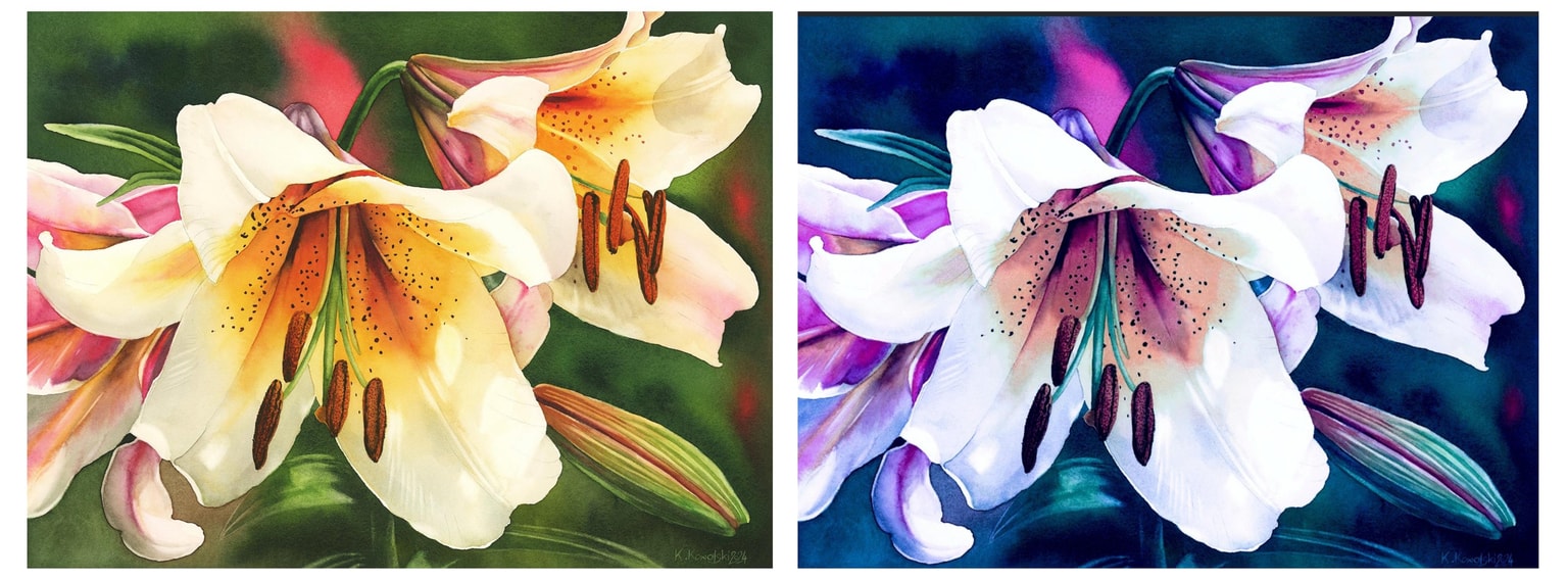 Painting Lilies - image 1 - student project