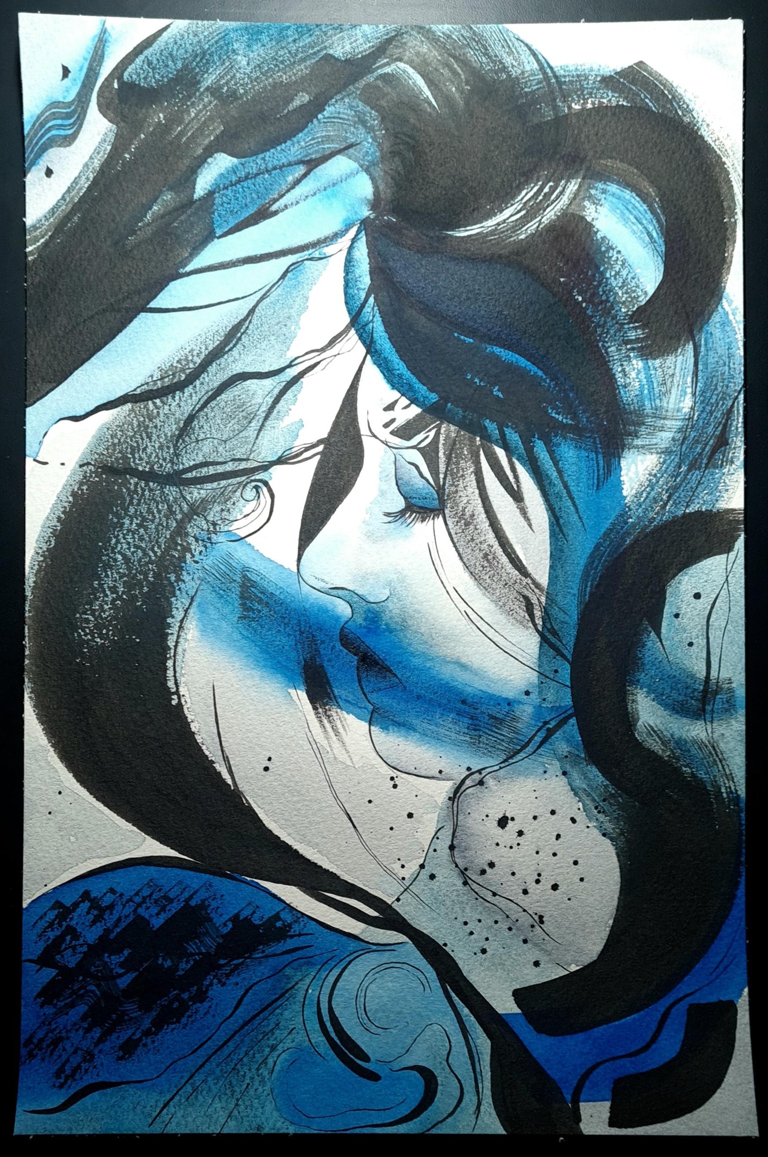 Abstract Portrait - image 1 - student project