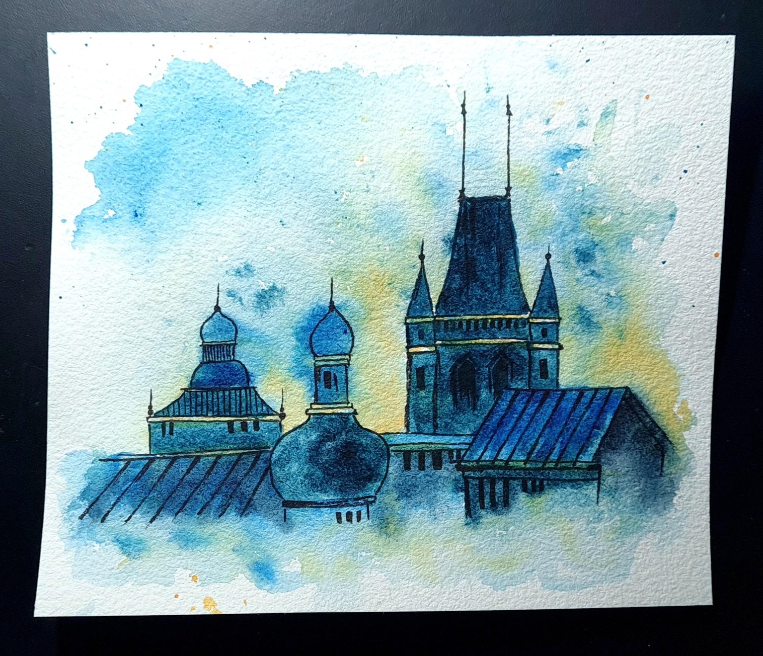 Urban Sketching - 2 of 6 completed - image 1 - student project