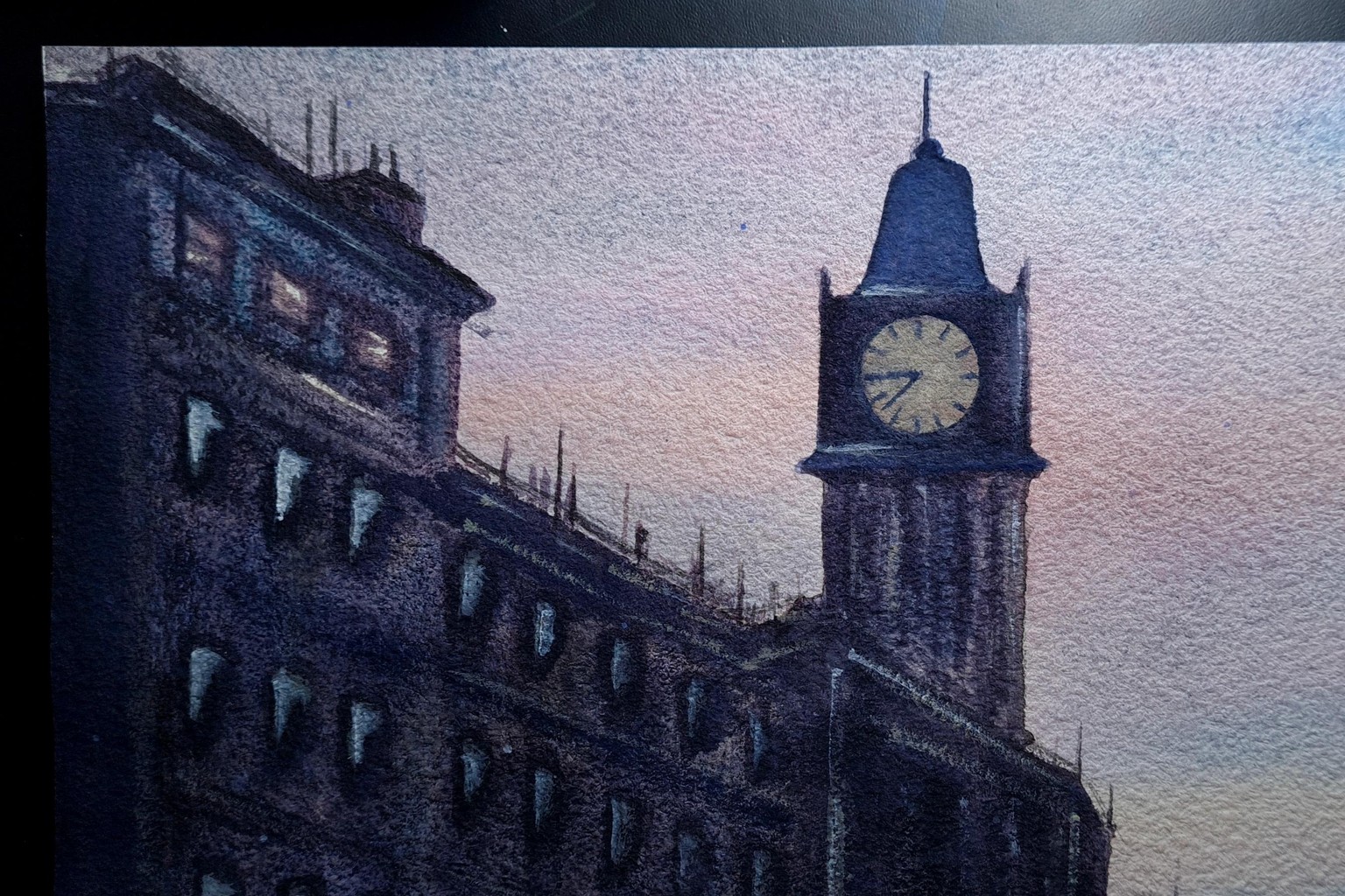 Sunset Cityscape - image 2 - student project