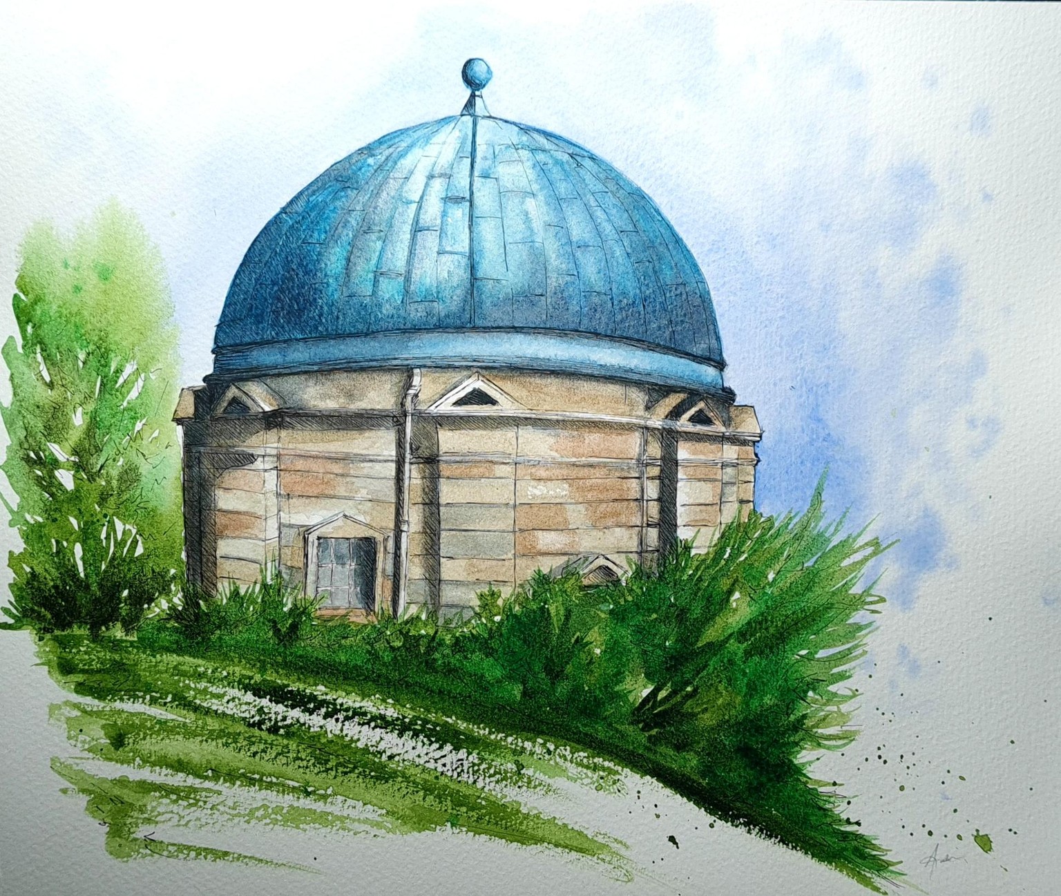 Urban Sketching - image 1 - student project