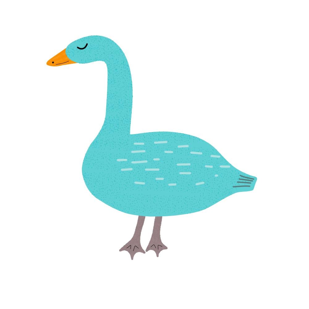 Animal Character - Goose - image 1 - student project
