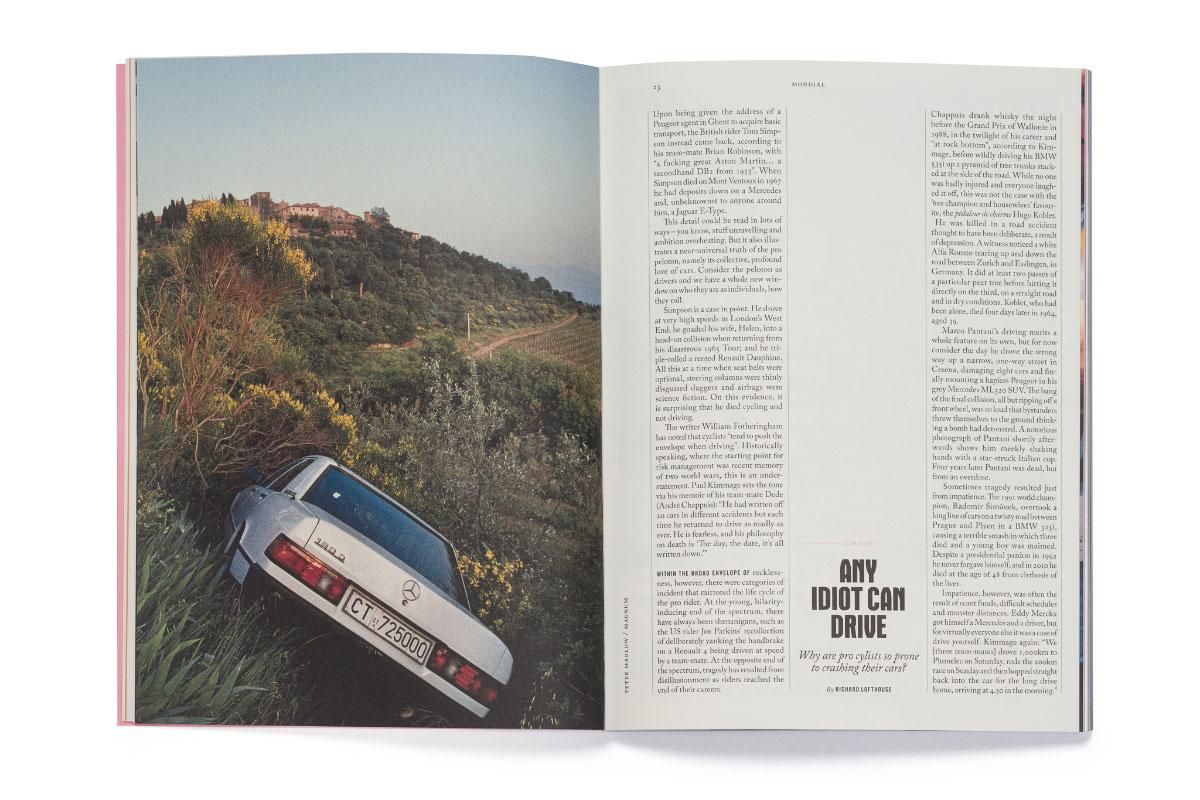 Rapha Magazine Inspired - image 1 - student project