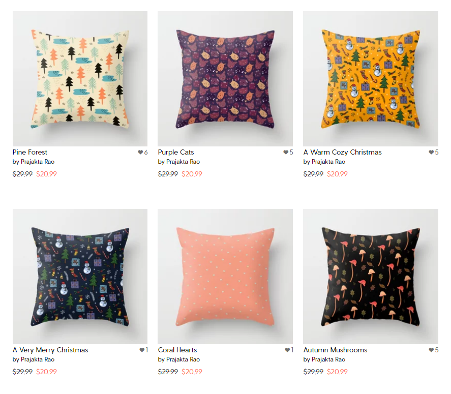 My Society6 Shop - image 1 - student project