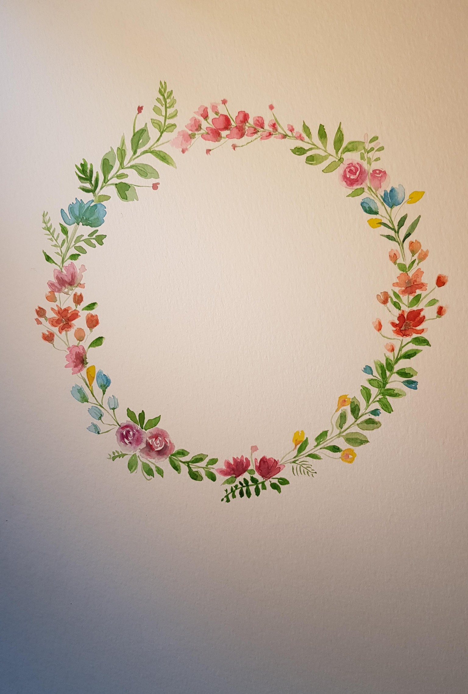 Floral Wreath with Vinaya - image 1 - student project
