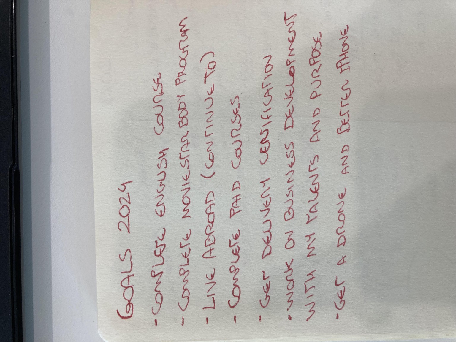 2024 Goals - image 1 - student project