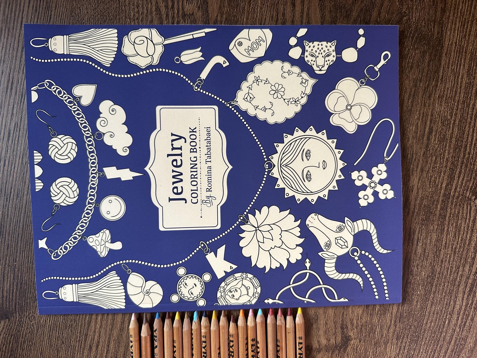 My coloring book( jewelry ) - image 2 - student project