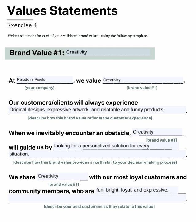 Build a Resilient Brand Part 2 - image 5 - student project