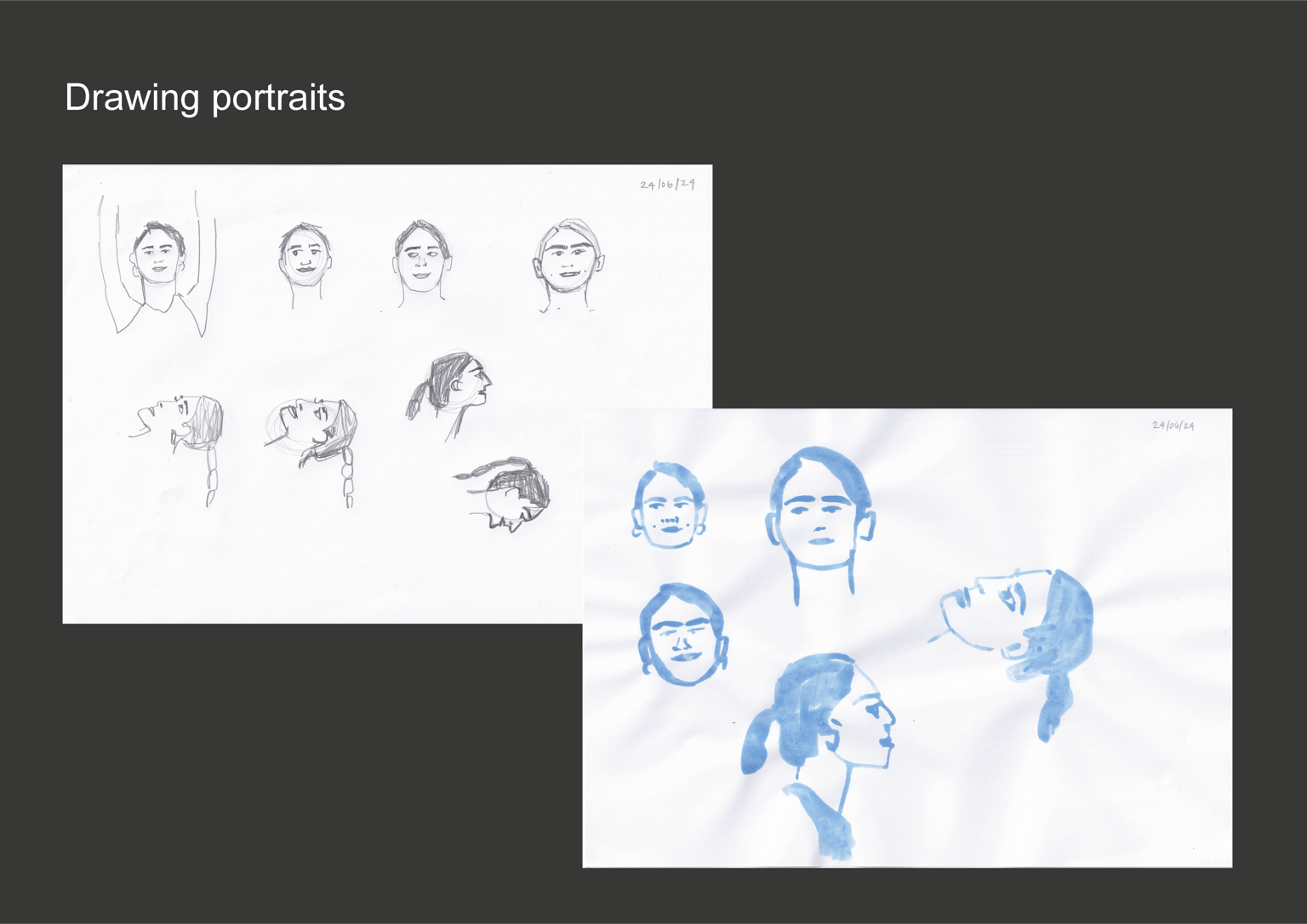 Drawing people and faces: yoga - image 3 - student project