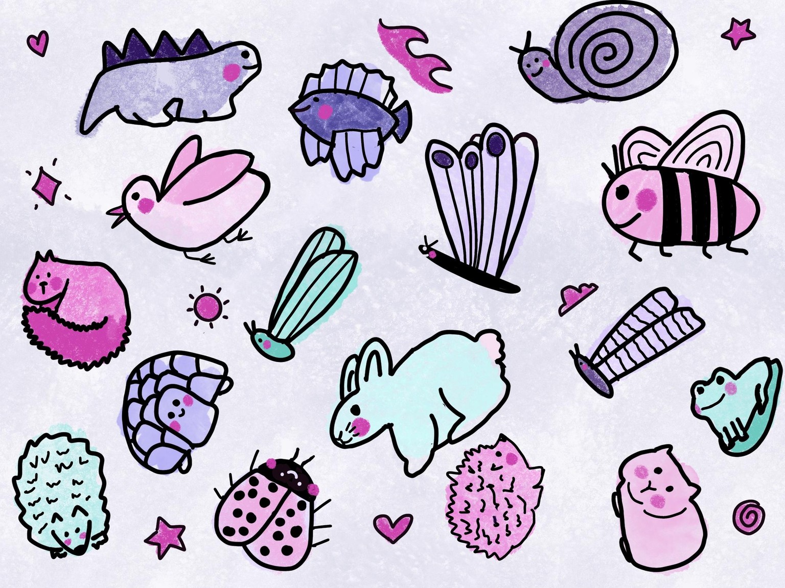 Fun doodles! - image 1 - student project