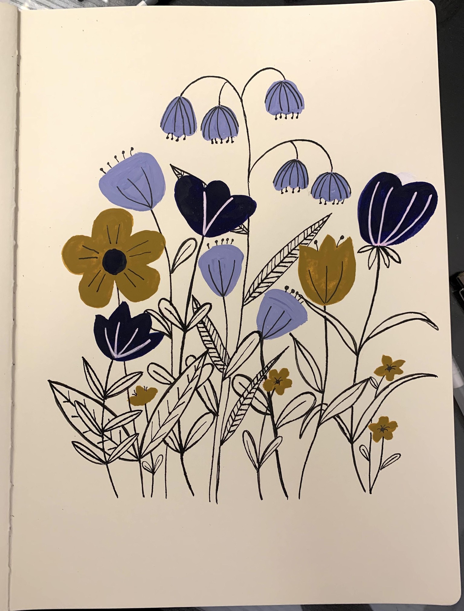 Fun with ink and gouache - image 1 - student project